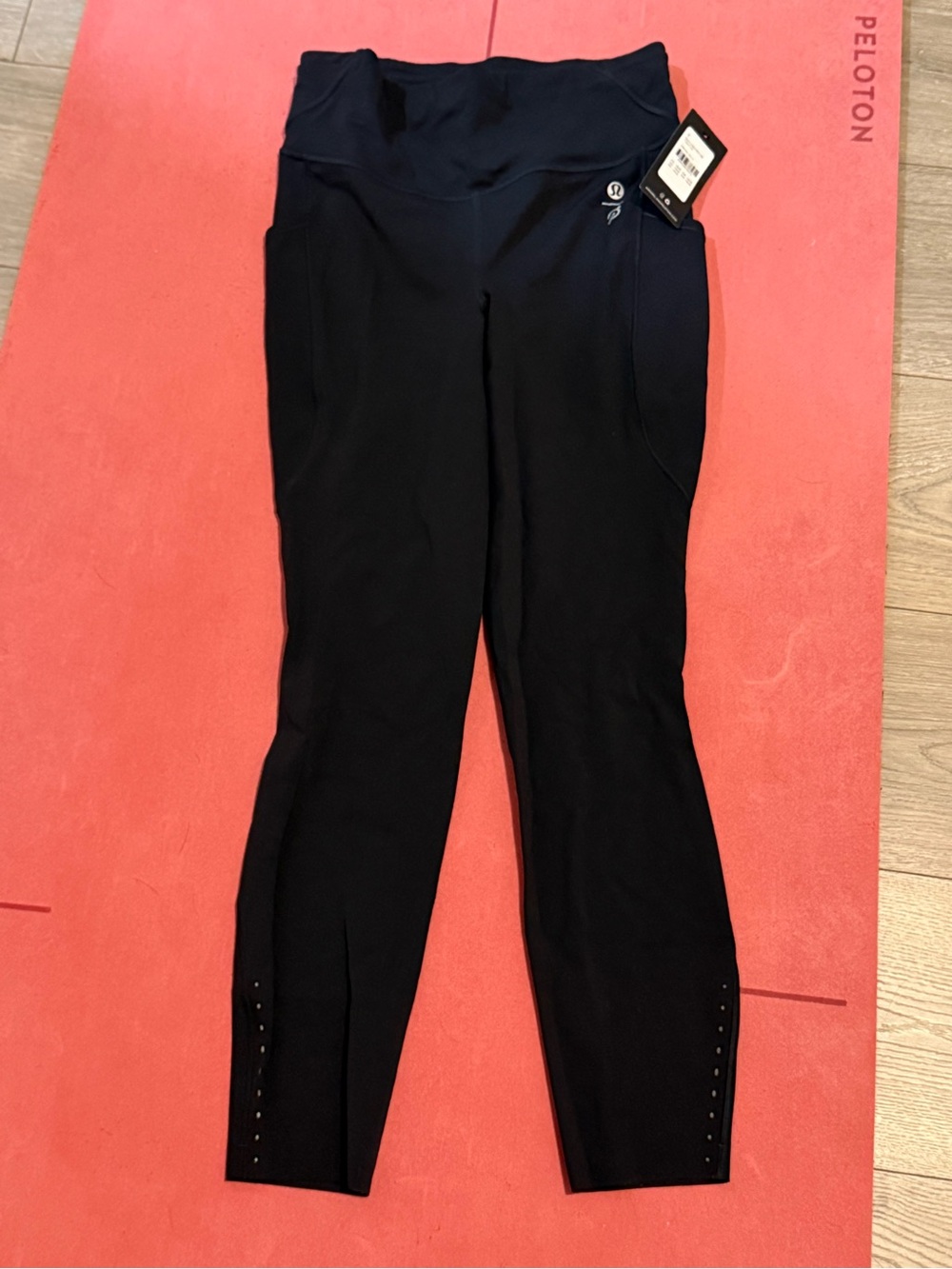 25” lululemon athletica Fast and Free Black High-Rise Leggings